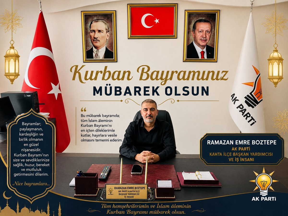İş İnsanı Ramazan Emre Boztepe Kurban Bayramı Mesajı