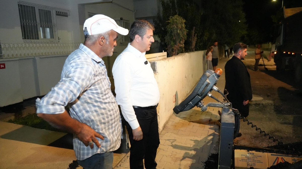 Başkan Tutdere Ak Konut bölgesindeki asfalt çalışmalarını sahada inceledi - Videolu Haber
