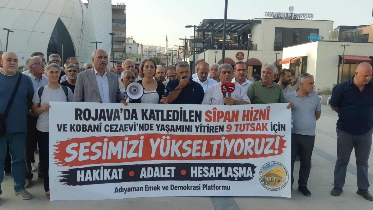 Adıyaman Emek ve Demokrasi Platformu’ndan Suriye için diyalog ve barış çağrısı - Videolu Haber