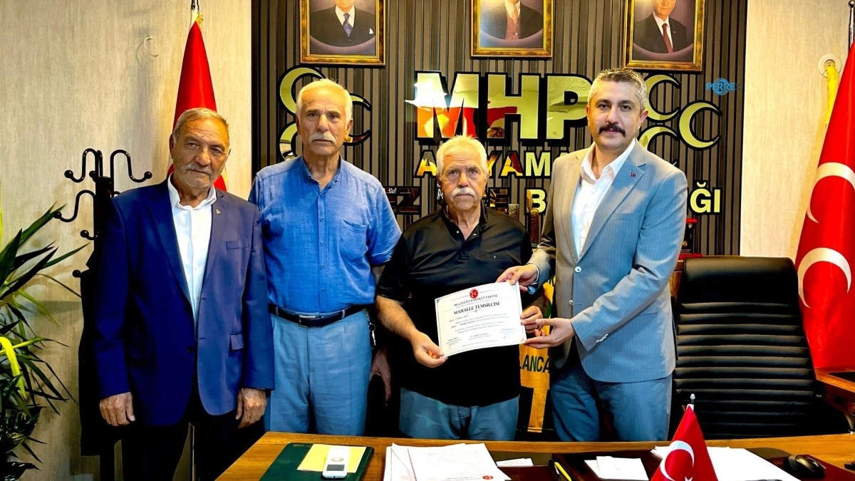 MHP Adıyaman Merkez İlçe Başkanlığı’ndan mahallelerde teşkilatlanma atağı